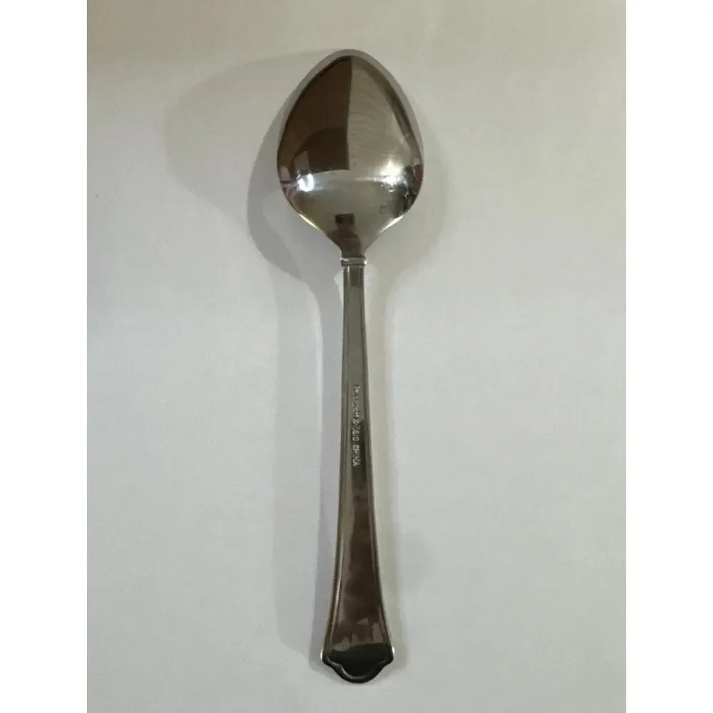 Pfaltzgraff 18/0 Glossy Stainless Steel Flatware Serving Spoon Replacement